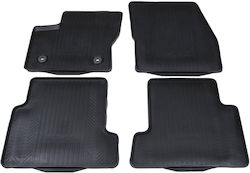 Set Față și Spate 4 Bucăți Pentru Ford Kuga Covoare Auto Negre Set Față și Spate 4 Bucăți Pentru Ford Kuga Covoare Auto Negre