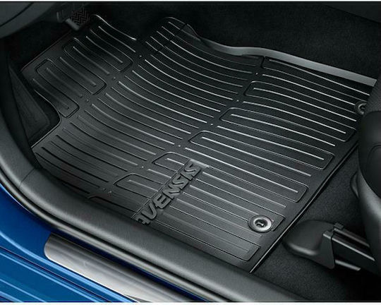 Toyota Set of Front and Rear Mats 3pcs for Toyota Avensis Black