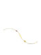 Themelidis Jewels Kids Bracelet ID from Gold 9K with Evil Eye