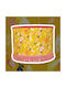 Oxygen Kids Single Ceiling Light E27 Yellow 35x20cm