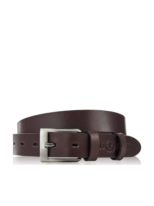 Men's Belt Leather Brown