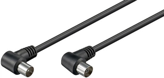 ATC Cablu Antenă Coaxial de sex masculin - Coaxial de sex feminin Negru 3m (ATC03.003.0169)