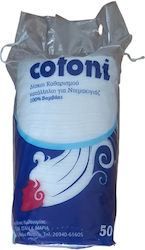 Cotoni 50τμχ Δίσκοι Ντεμακιγιάζ Cotoni 50τμχ Δίσκοι Ντεμακιγιάζ