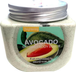 Avocado Sherbet Scrub de duș Corporal 350ml Avocado Sherbet Scrub de duș Corporal 350ml