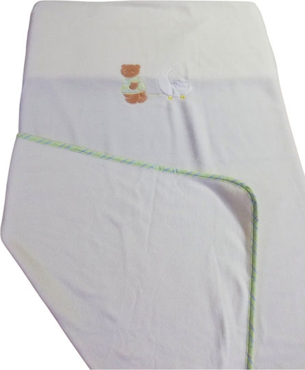 Klotsotiras Decke Kinderbett Vlies Beige