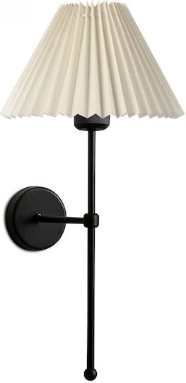 GloboStar Modern Lamp Wall with Socket E27 Beige 22x14x50cm