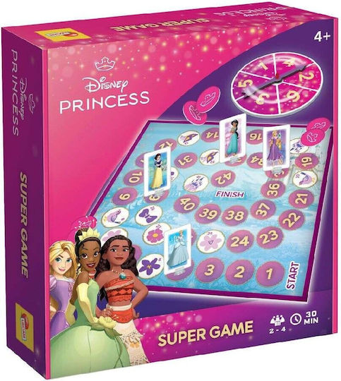 Board Game Disney Princess for 2-4 Players 4+ Years Old Lisciani Giochi