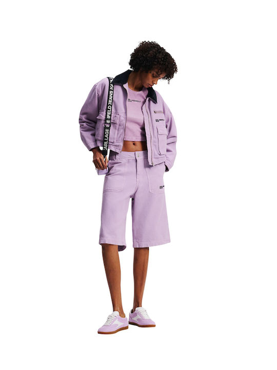 Femei Pantaloni scurți Purple