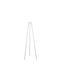 GloboStar Tripod Φωτιστικό Δαπέδου Υ120xΜ38εκ. με Ντουί για Λαμπτήρα E27 Λευκό