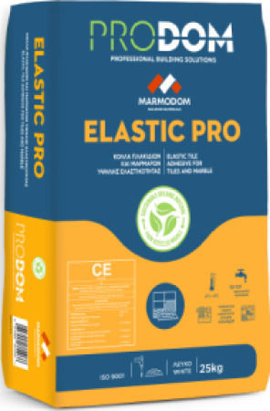 Marmodom Elastic Pro 25 Kg Ελαστική Κόλλα Πλακιδίων C2tes1