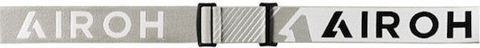 Spare Rubber Airoh Blast Xr1 Light Gray White