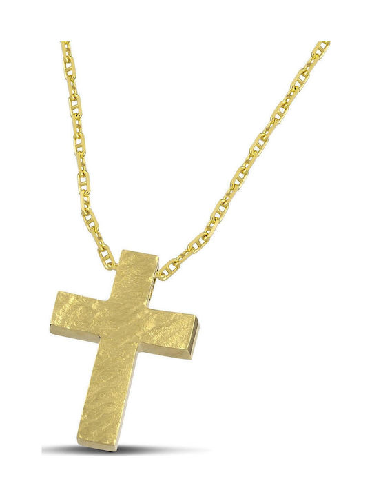Themelidis Jewels Γυναικείος Χρυσός Σταυρός 14Κ...