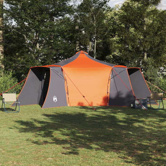 vidaXL Campingzelt Gray 4 Jahreszeiten 492x492x275cm