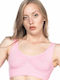 Women's Bra without Padding Pink