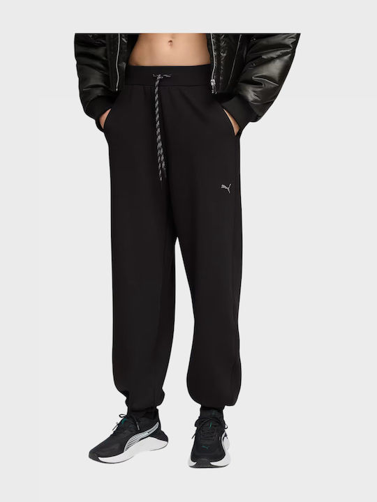 PUMA Мъжко Долнище На Анцуг Черно