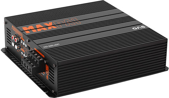 Max Pa1-500.4dz1 Τετρακάναλος Ενισχυτής Αυτοκινήτου 4ch Gas Audio Power