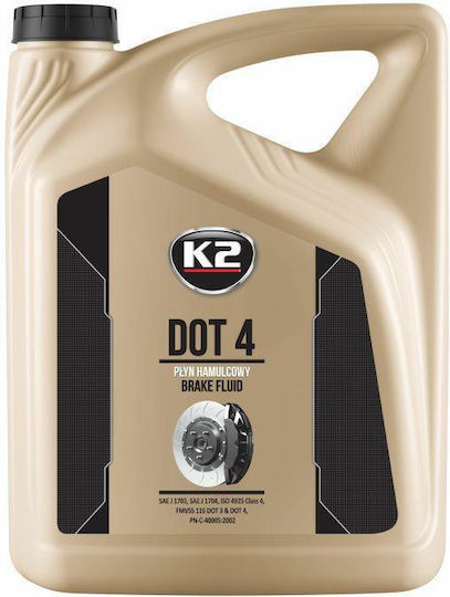 K2 Υγρά Φρένων DOT 4 5lt