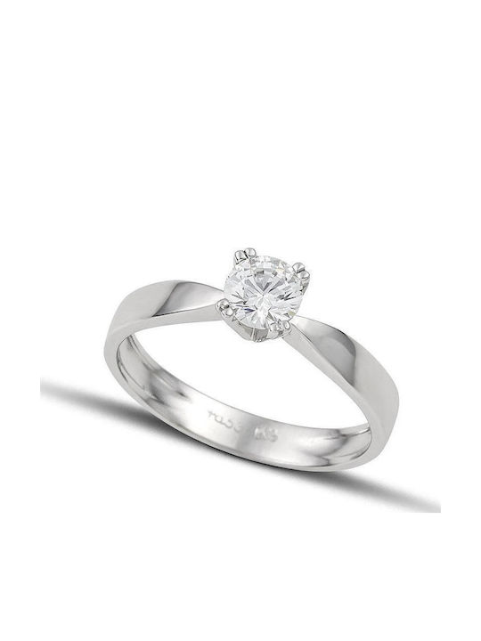 Themelidis Jewels Single Stone with Diamond