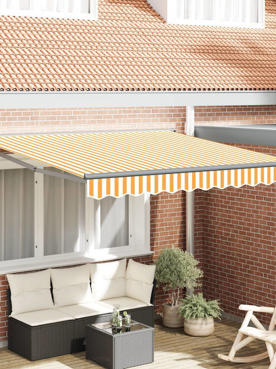 vidaXL Σκελετός Τέντας Βεράντας 3x2.5m