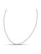 Themelidis Jewels Chain Neck made of Stainless Steel Thin Thickness 2.6mm and Length 45cm