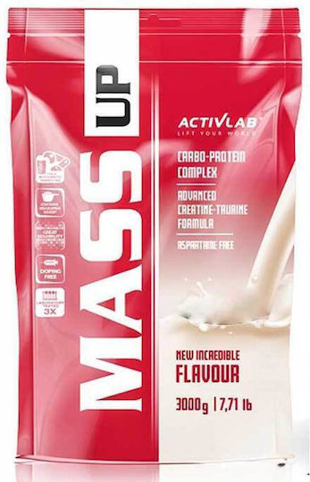 ActivLab Mass Up Протеин Суроватъчен с Креатин & Вкус Ванилия 3kg