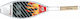 Master Grill & Party Metallischer Grillrost für Fisch