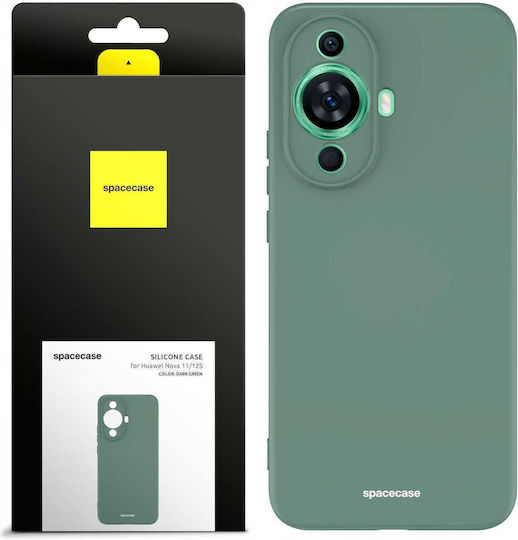 Spacecase Back Cover Σιλικόνης Πράσινο (Huawei Nova 11, Huawei Nova 12S)