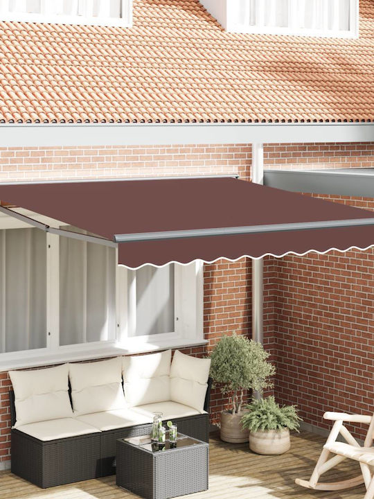 vidaXL Σκελετός Τέντας Βεράντας 3x2.5m