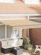 vidaXL Awning Frame for Terrace 3x2.5m