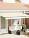 vidaXL Τέντα Βεράντας Γκρι 3.5x2m