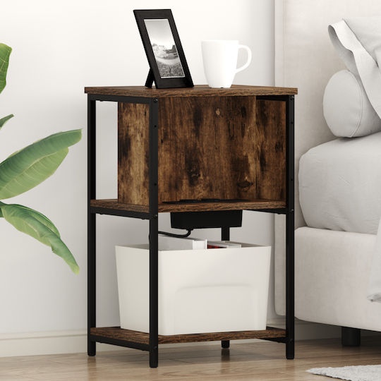 Nachttisch Smoky Oak 38x31x61cm