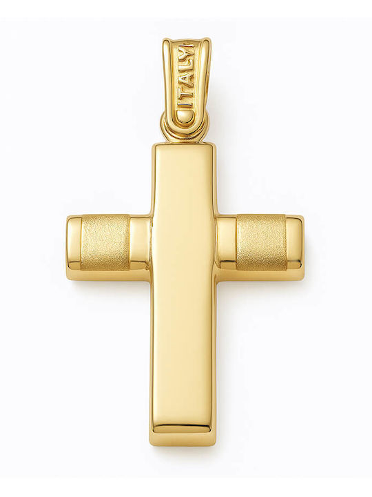 Men's Gold Cross 14K