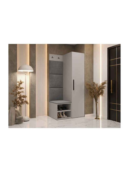 Hartford 524 Entry Furniture with Mirror & Hang...