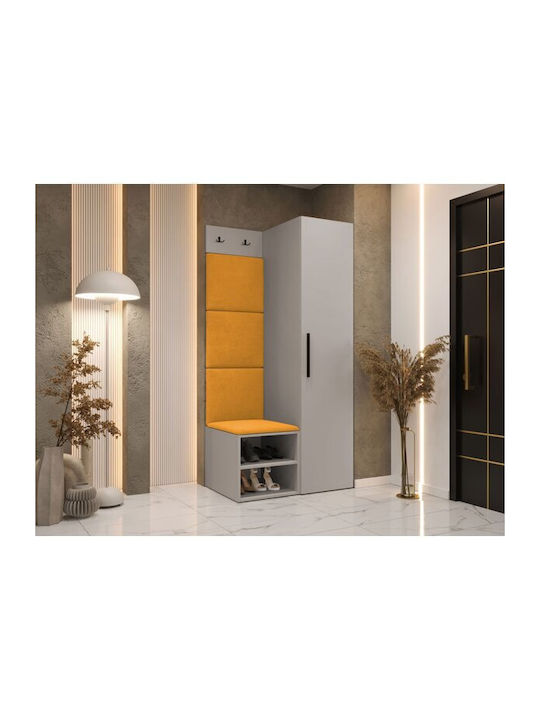 Hartford 524 Entry Furniture with Mirror & Hang...