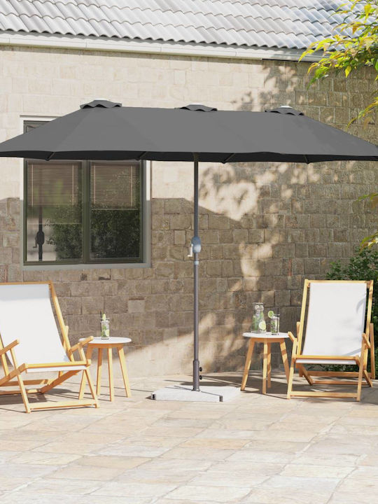 Aluminium-Garten- und Terrassen-Sonnenschirm Gr...