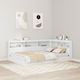 vidaXL Wooden Bed Headboard White 120x76.5cm