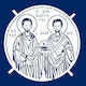 Saints Anargyroi Memorial Service Items Stencil