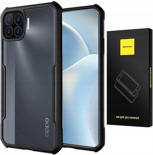 Spacecase Back Cover Μαύρο (Oppo Reno 4 Lite)