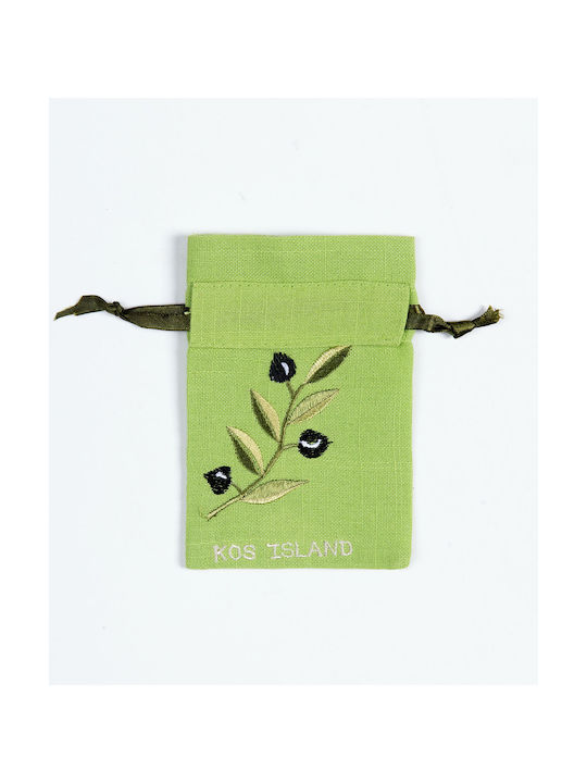 Σαπουνοθήκη 10τμχ Κως 9cm X 14cm Πράσινο Silkfashion