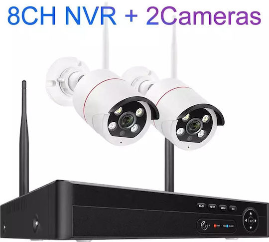 Wifi Misecu Kamera Outdoor Security Cameras MISECU 2K Security