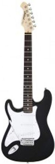 Aria Pro Ii Stg-003 Elektrische Gitarre Stratocaster Schwarz