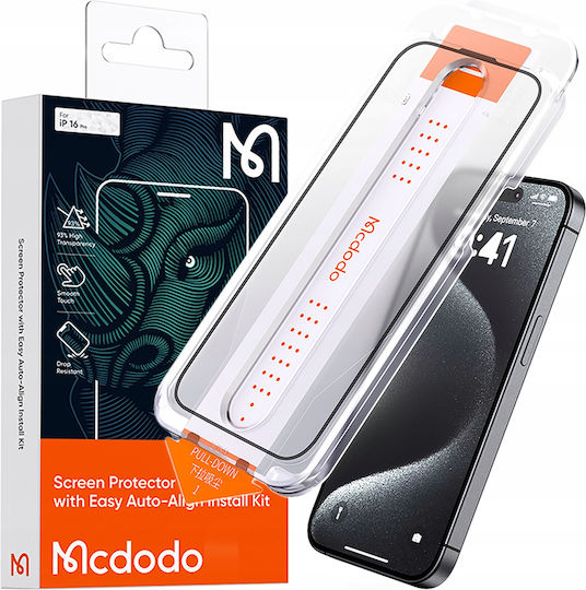 Mcdodo Tempered Glass (iPhone 17 Pro Max / iPhone 16 Pro Max)