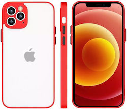 Hurtel Milky Back Cover Silicone Red (Redmi 9T)