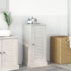 vidaXL Ντουλάπι Μπάνιου 37x34x80cm Λευκό vidaXL Ντουλάπι Μπάνιου 37x34x80cm Λευκό