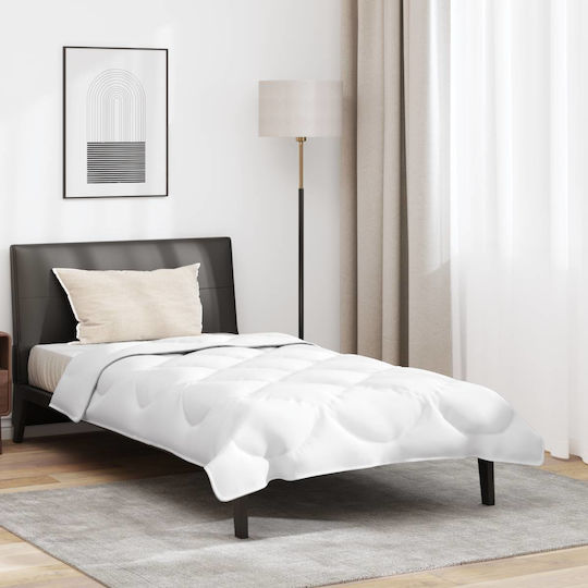 vidaXL Задайте Одеяло Диван 140x220см. Бял