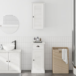 vidaXL Ντουλάπι Μπάνιου 37x34x80cm Καφέ