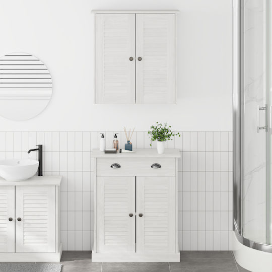 vidaXL Bathroom Cabinet L67.5xW34xH80cm Natural