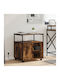 Kabinett Büro Smoky Oak 60x46x67cm