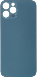 Apple iPhone 12 Pro Battery Door Adhesive Large Hole Blue Logo OEM
