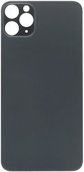 Apple iPhone 11 Pro Max Battery Door Adhesive Large Hole Version Black Logo OEM Apple iPhone 11 Pro Max Battery Door Adhesive Large Hole Version Black Logo OEM